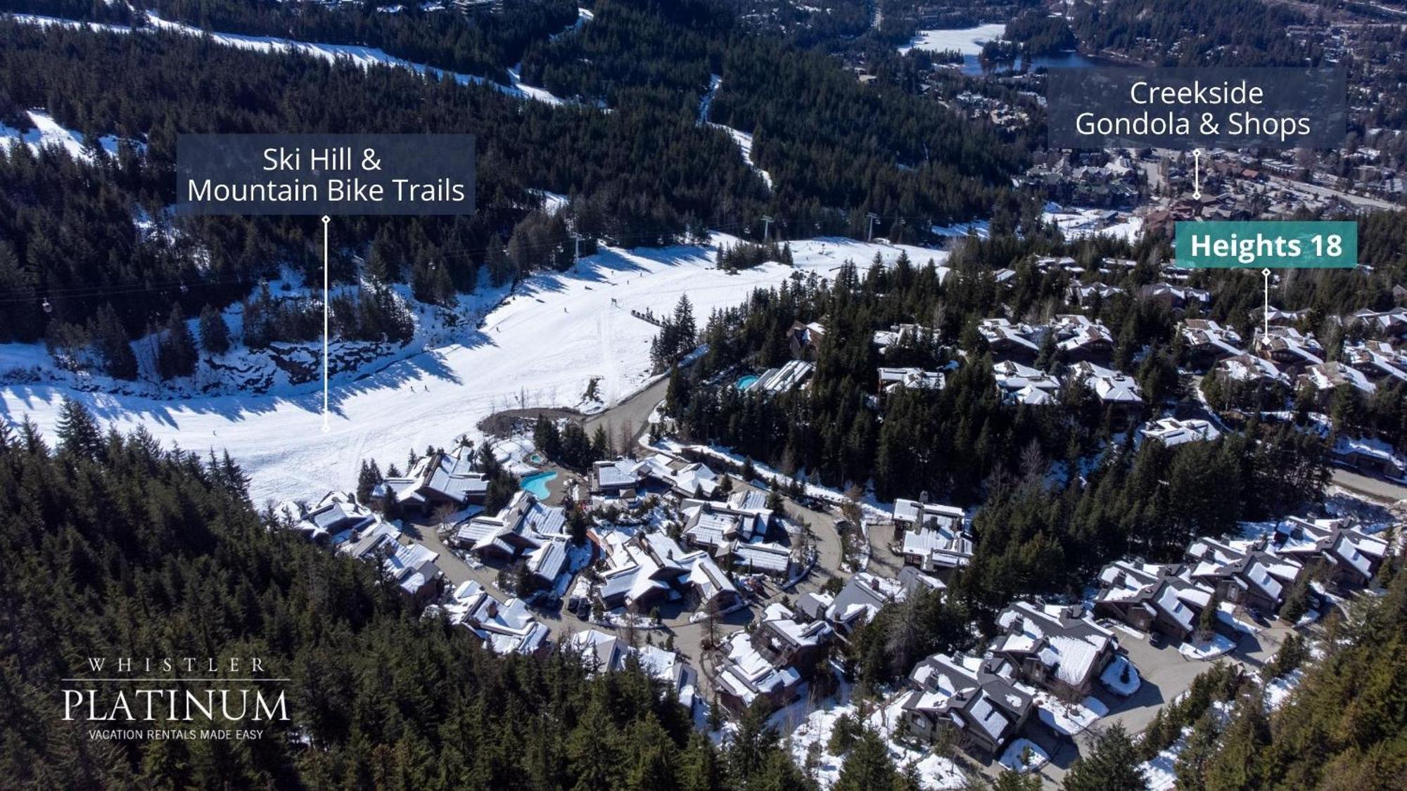 Taluswood The Heights 18 | Mountainside Townhome W/ Ski Access, Hot Tub, Tranquil Views Вістлер Екстер'єр фото